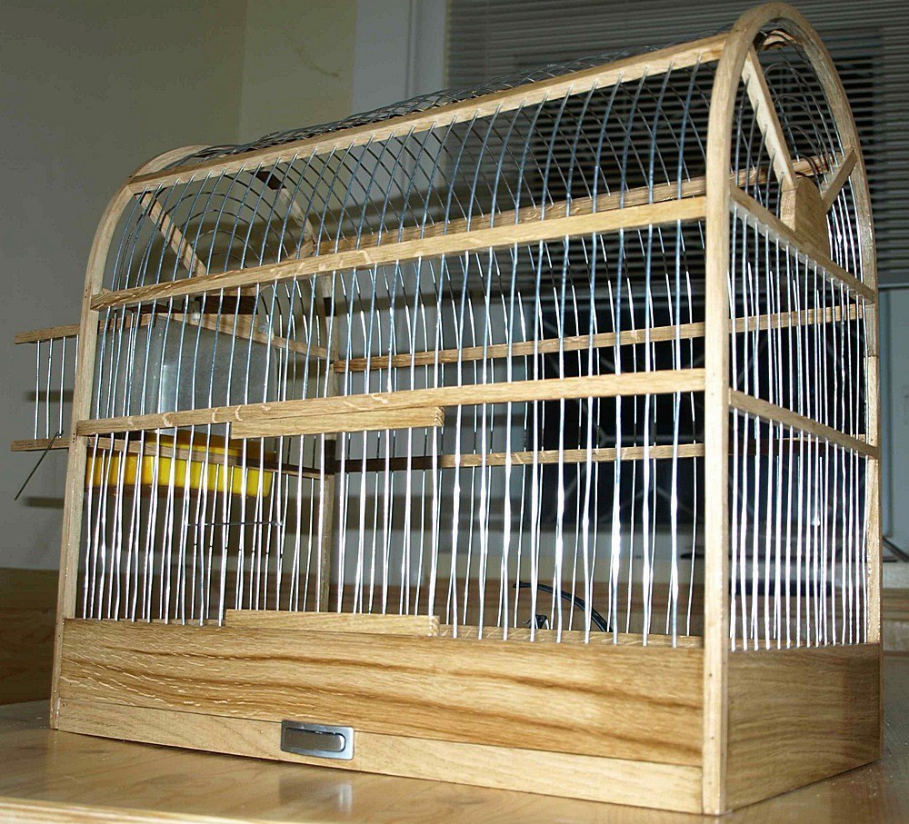 Деревянные клетки для птиц: плюсы и минусы использования