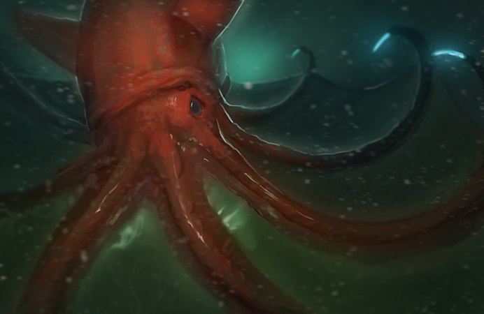 Giant Squid Toy кукла