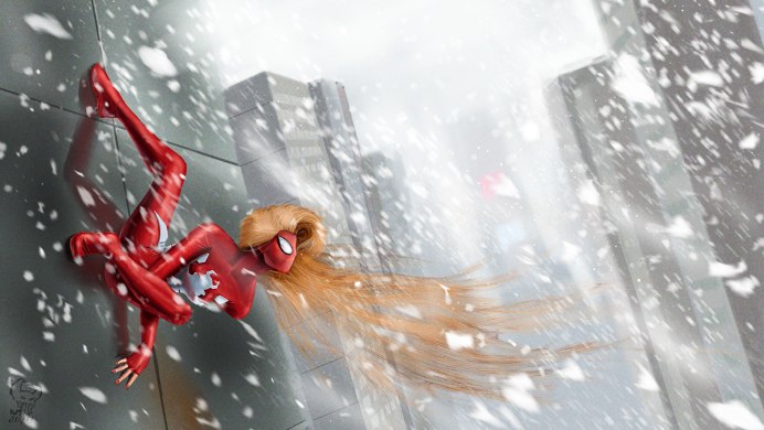 Красивая паутина