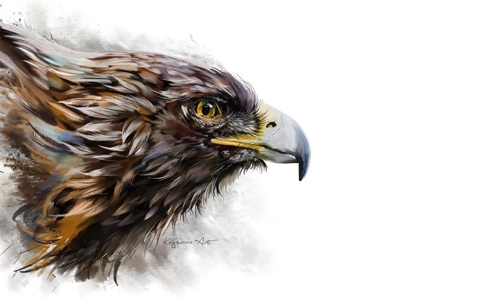 Орел рисунок
