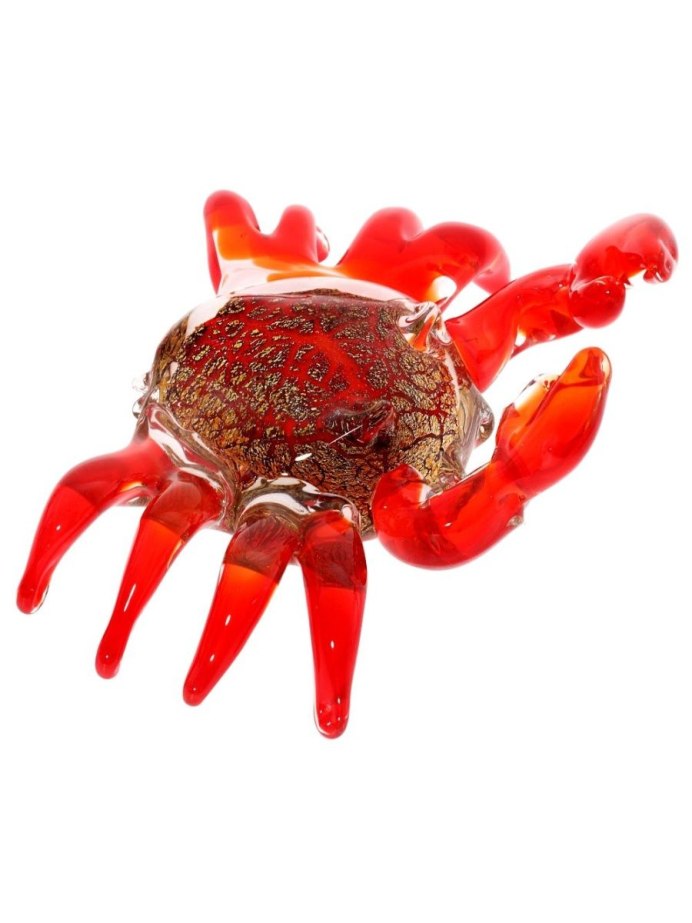 Шерстяной краб с губкой