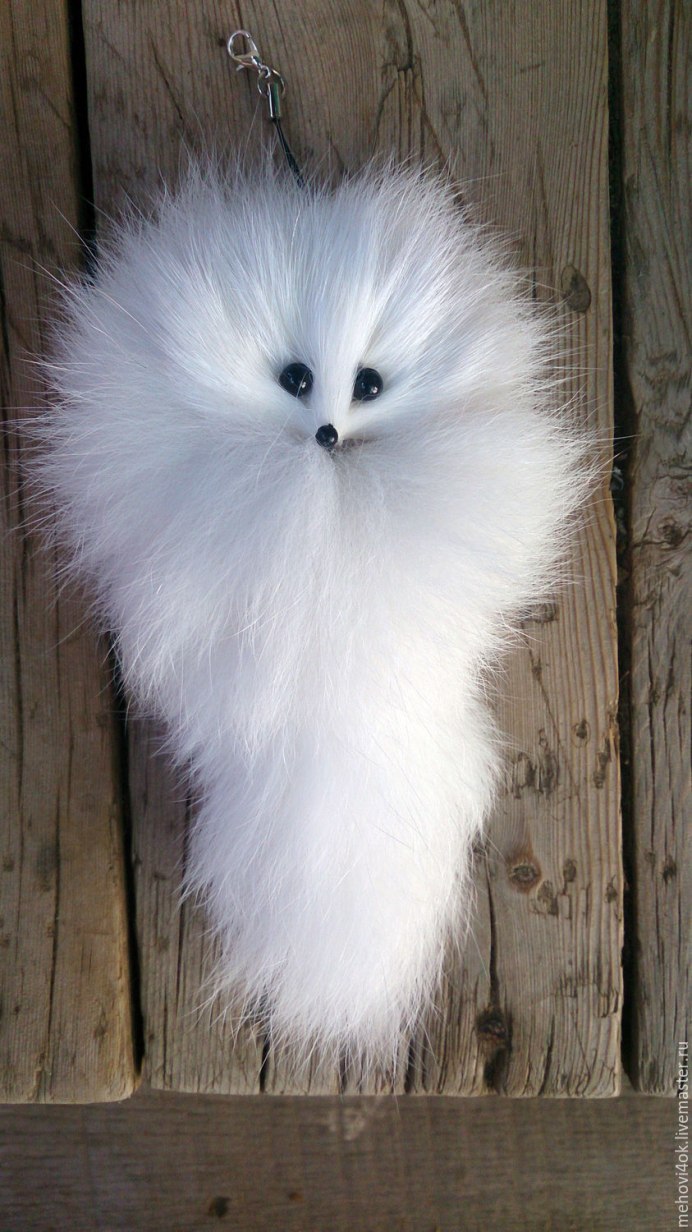 Птица с мехом Живая