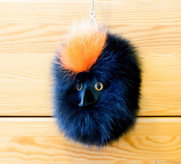 Брошки с мехом