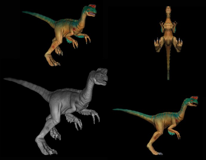 Овираптор мир Юрского периода