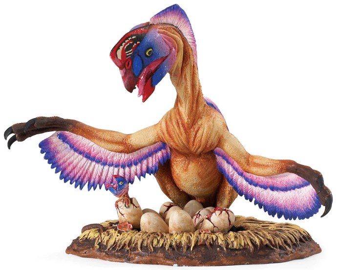 Овираптор динозавр раскраска