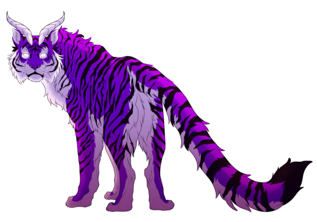 Purple tiger. Фиолетовый тигр. Пурпурная тигрица. Фотографии пурпурной тигрицы. Фиолетовый тигр с рогами.