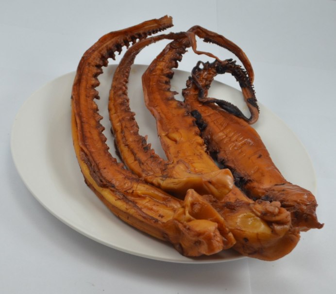 Щупальца кальмара копченые