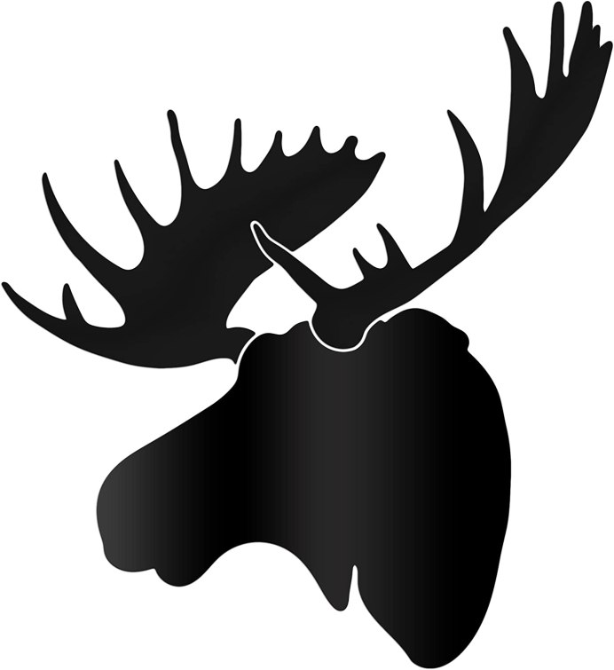 Олень вид сверху