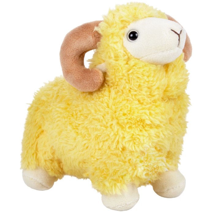 Статуя жёлтой овцы