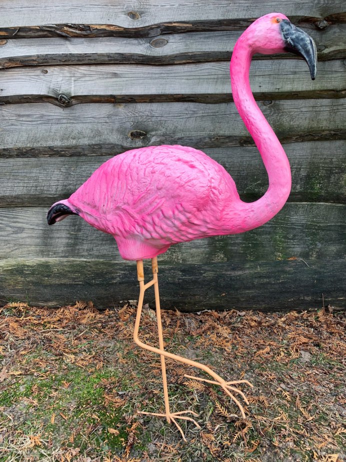 Садовая скульптура Фламинго