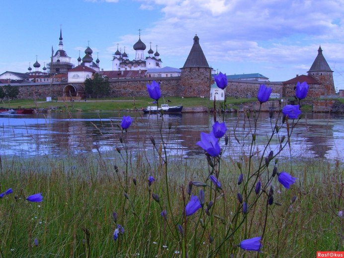 Соловецкий монастырь на белом море