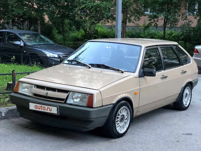 ВАЗ 2109 1987 бежевая