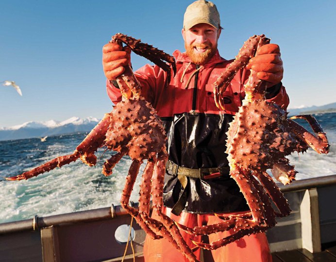 Камчатский краб с морепродуктами