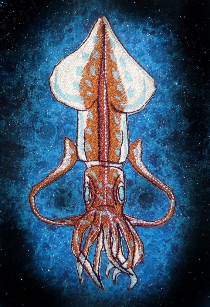 Биолюминесценция кальмар