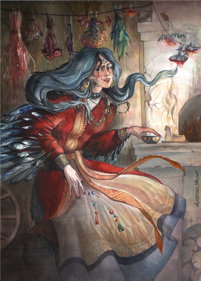 Вешница сорока Славянская мифология