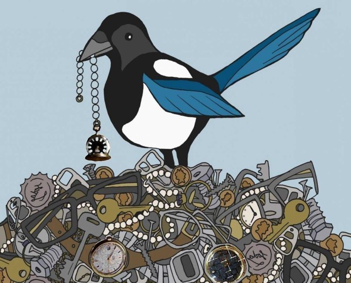 Сорока ворует