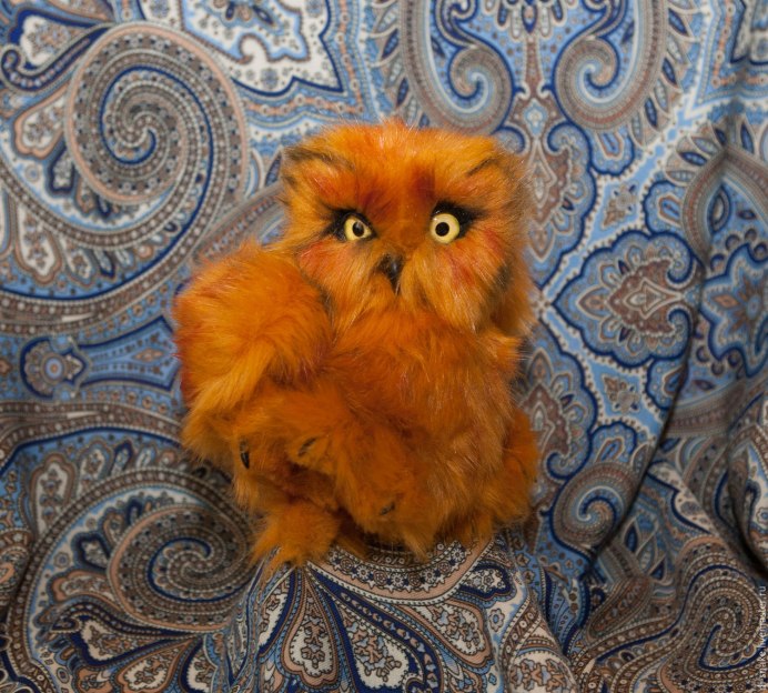 Рыжая Рыбная Сова