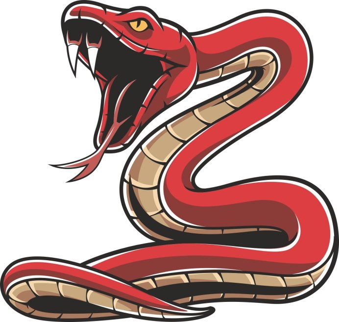 Оранжевая змея домашняя