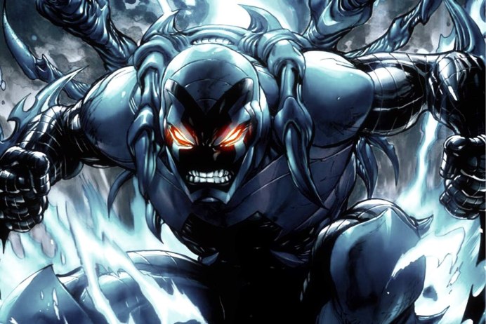 Синий Жук скарабей