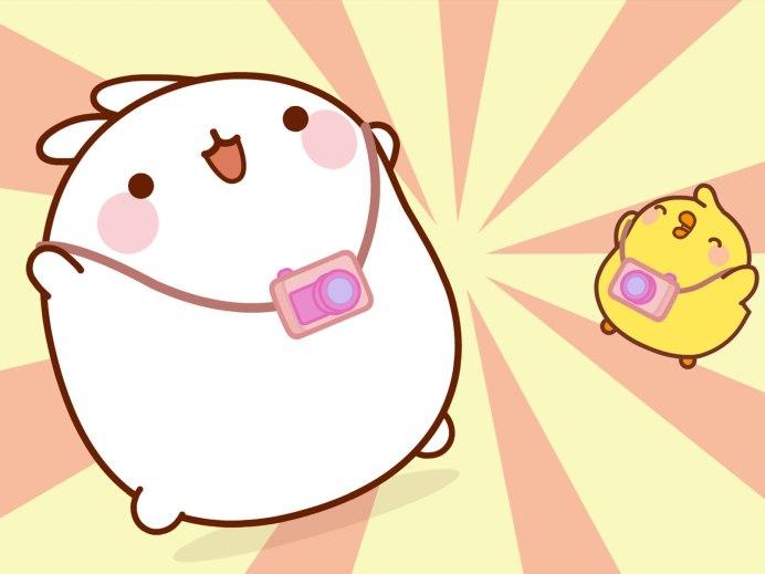 Стикеры Моланг милые