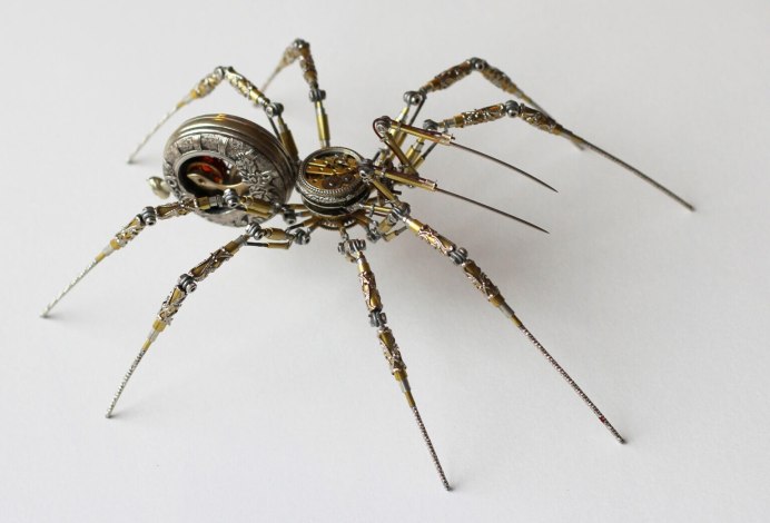 Паук Scytodes Fusca
