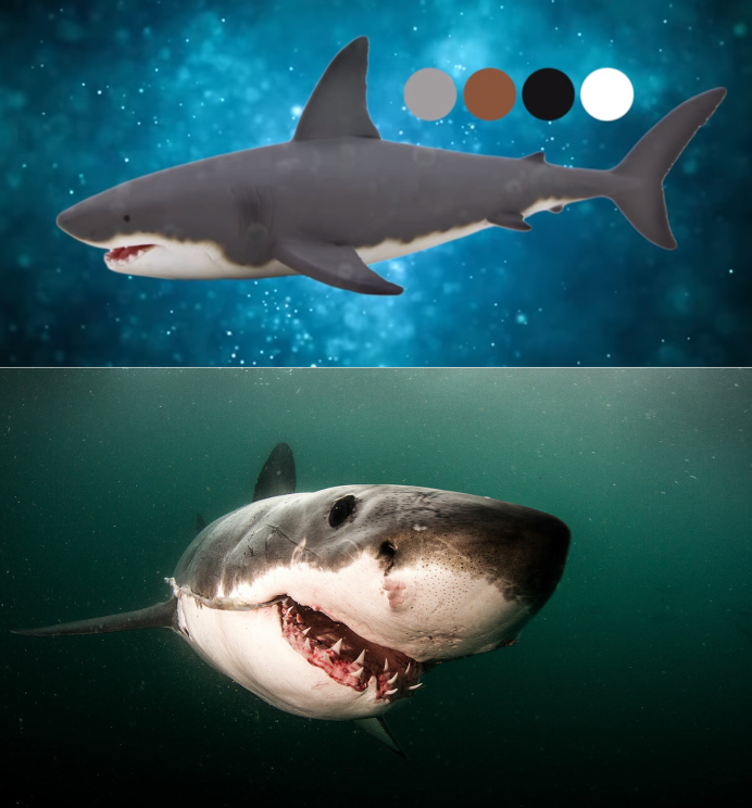 Подводный дрон акула