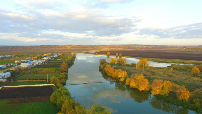 Река Кама в Удмуртии