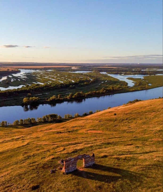 Река сосна у города Ливны