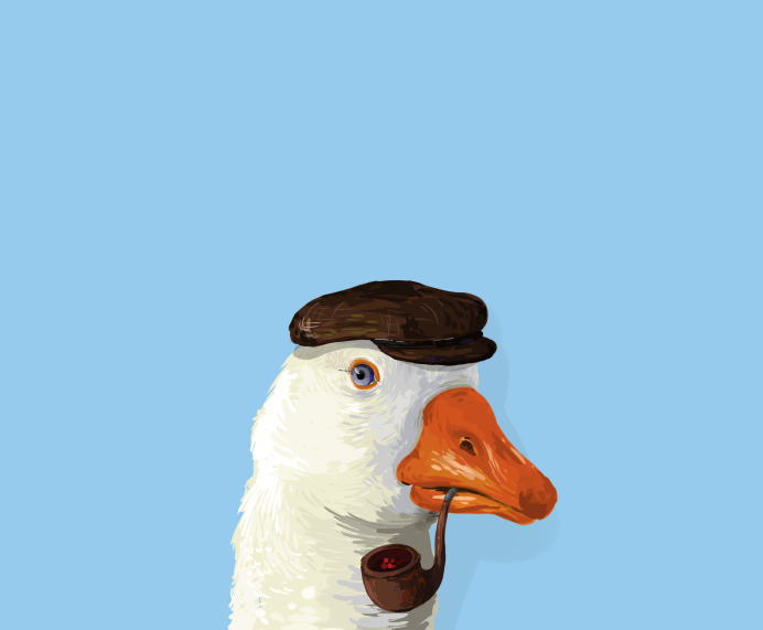 Гусь из игры untitled Goose