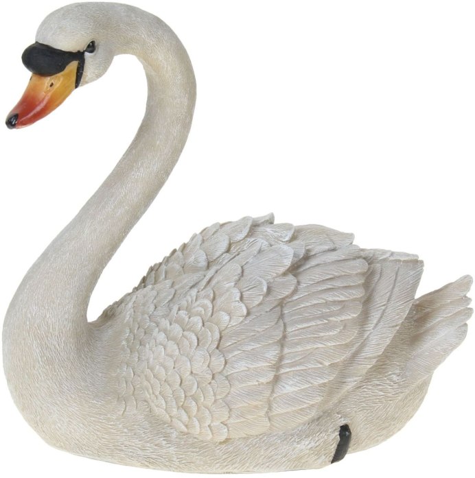 Лебедь мультяшный