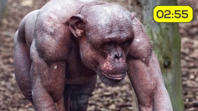 Лысая шимпанзе