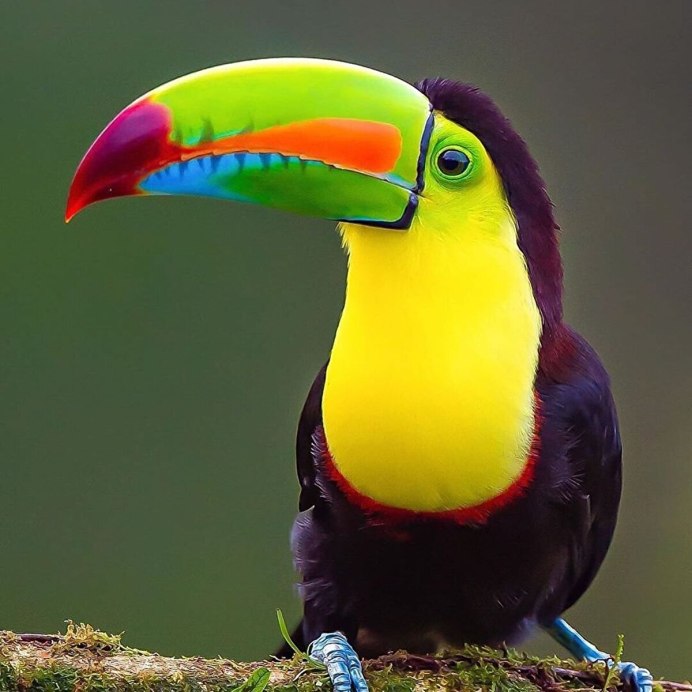 Тропическая птица Тукан
