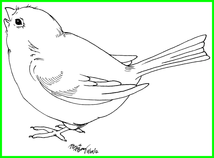 Воробей из сказки