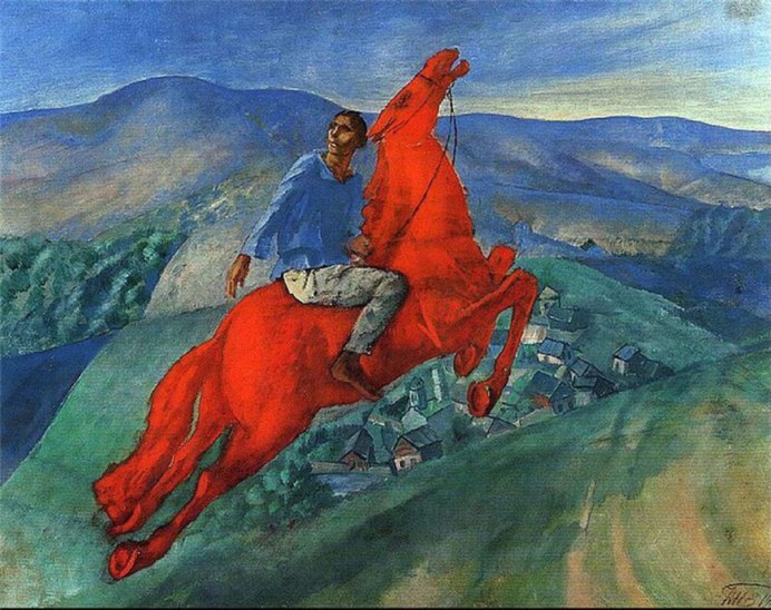 Лошади на рассвете