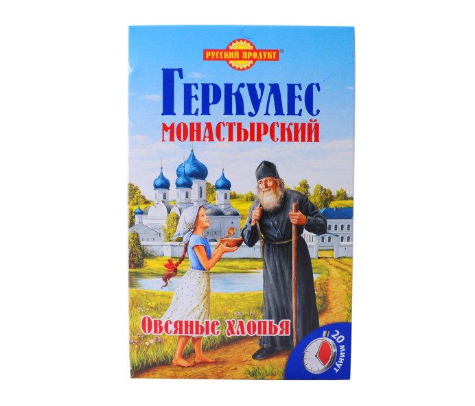 Хлопья Геркулес монастырский русский продукт 500г