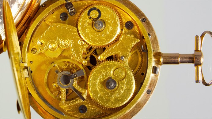 Электрические часы 19 века