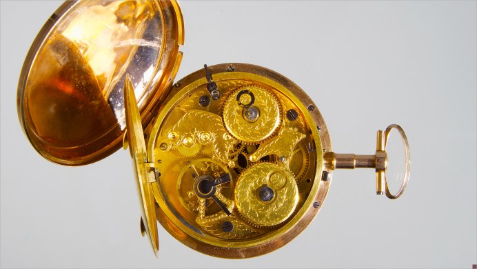 Часы автоматон карманные