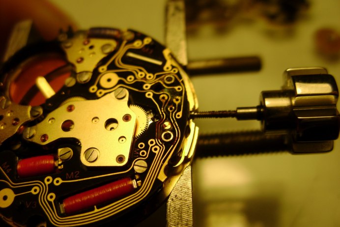 Плата кварцевых часов