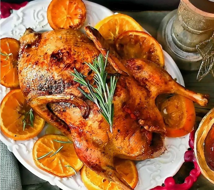 Утки огари и мандаринки