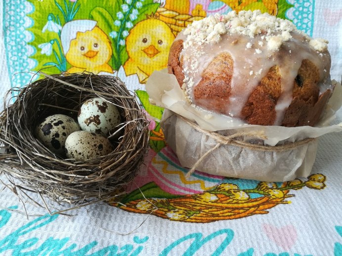 Кулич Пасхальный лимонный