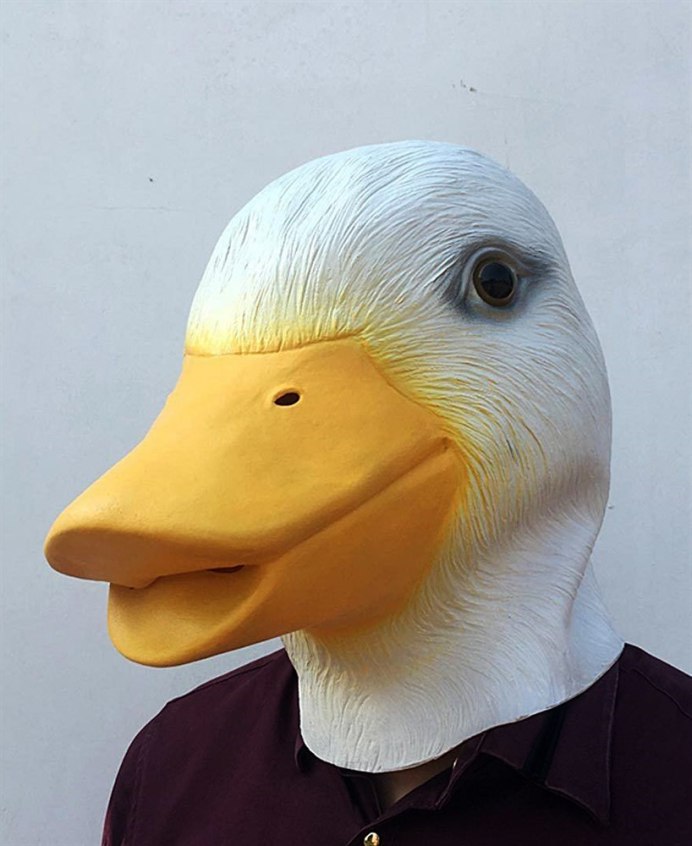 Маска уточки