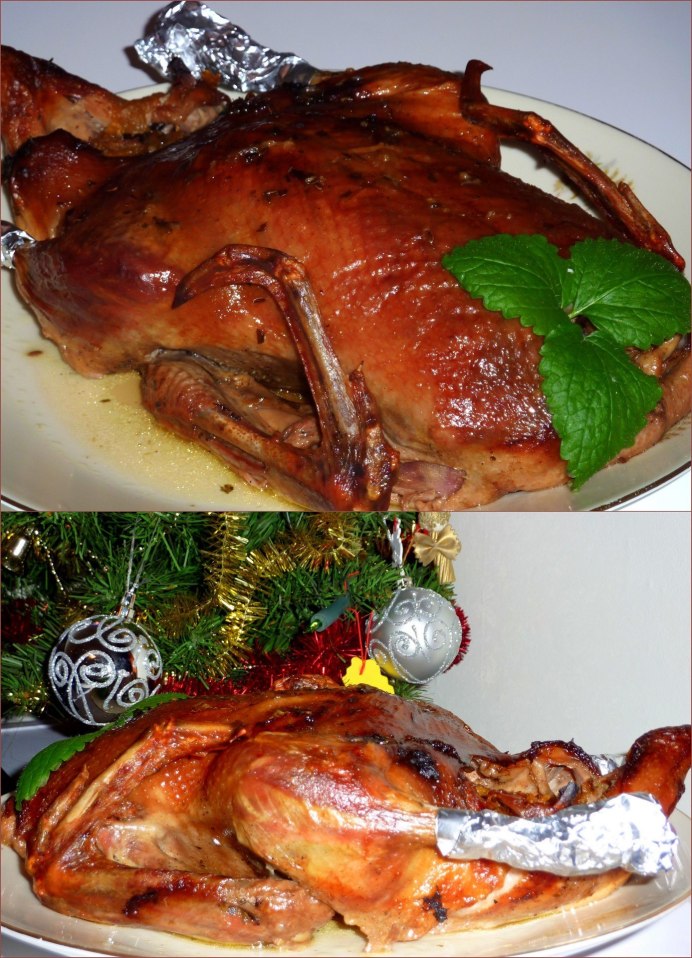 Утка в манговом соусе