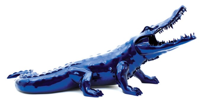 Синий крокодил