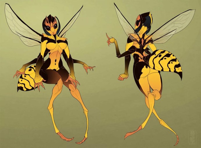 Girl Mummification Spider Cocoon