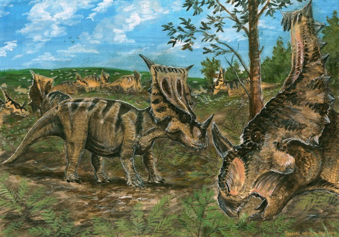 Древний динозавр