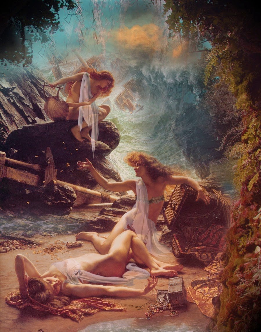 John Poynter нимф пещера