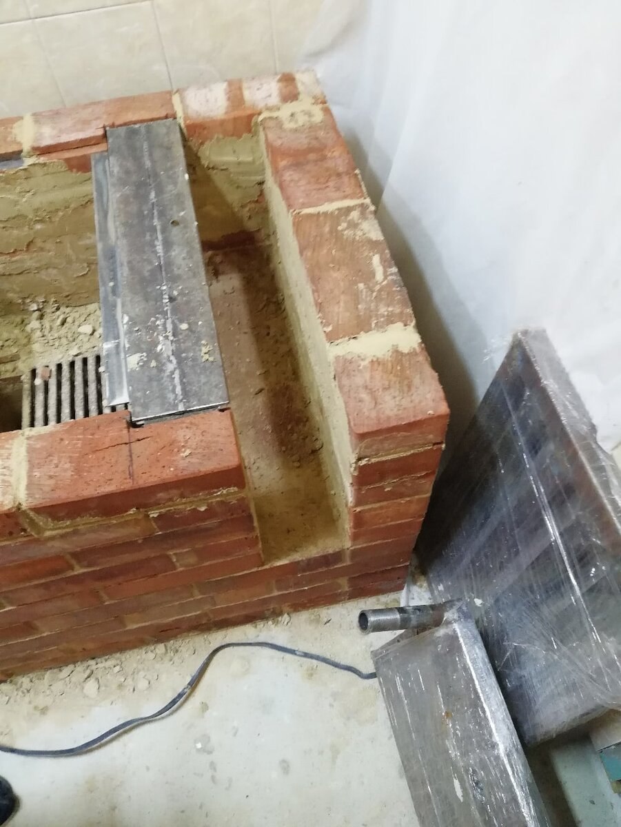 Кладка печи с водяным отоплением
