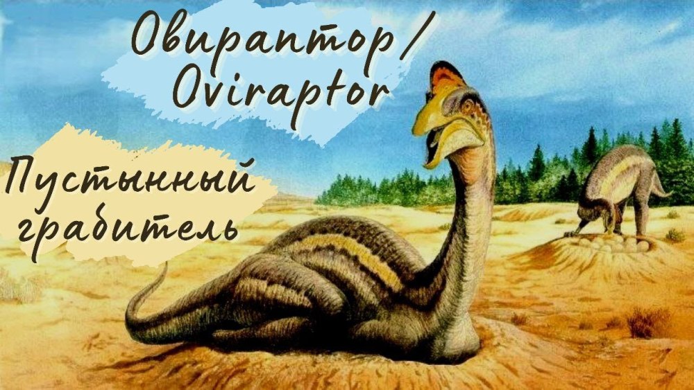 Динозавры Овирапторы