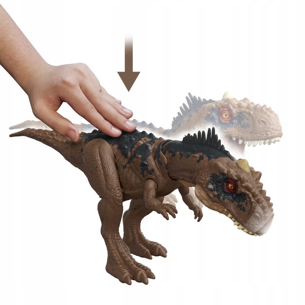 Фигурка Mattel Jurassic World новые рычащие динозавры hdx17, 17 см Анкилозавр
