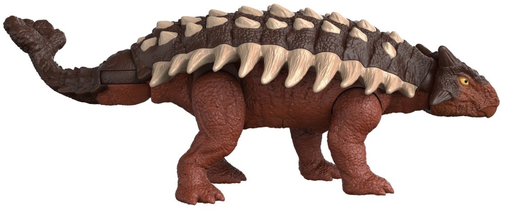 Фигурка Mattel Jurassic World новые рычащие динозавры hdx17, 17 см Анкилозавр